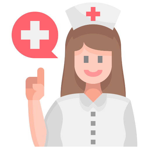 krankenschwester Justicon Flat icon