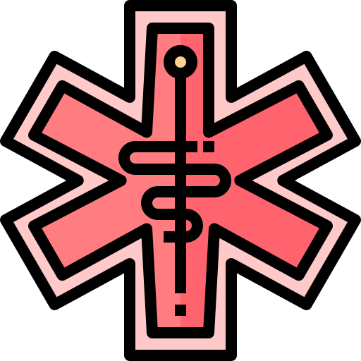 Caduceus Justicon Lineal Color icon