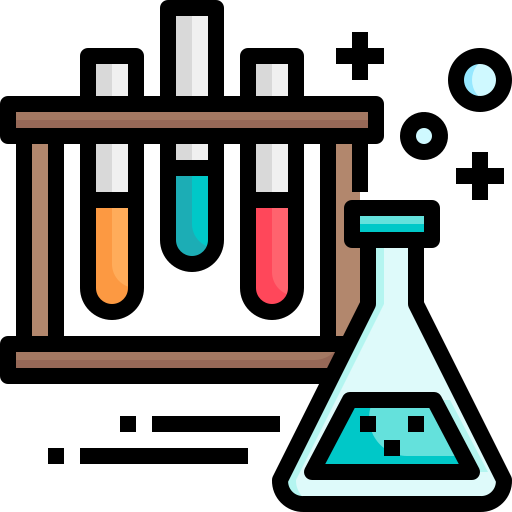 laboratorio Justicon Lineal Color icono