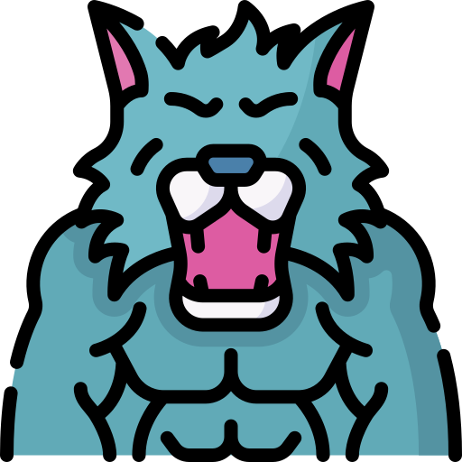 Werewolf Special Lineal color icon