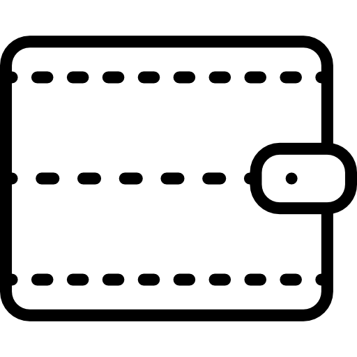 portfel Basic Miscellany Lineal ikona