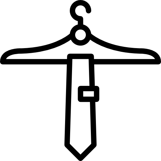 krawat Basic Miscellany Lineal ikona