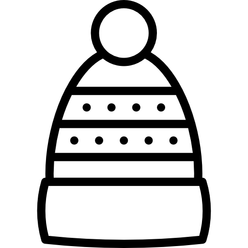 겨울 모자 Basic Miscellany Lineal icon
