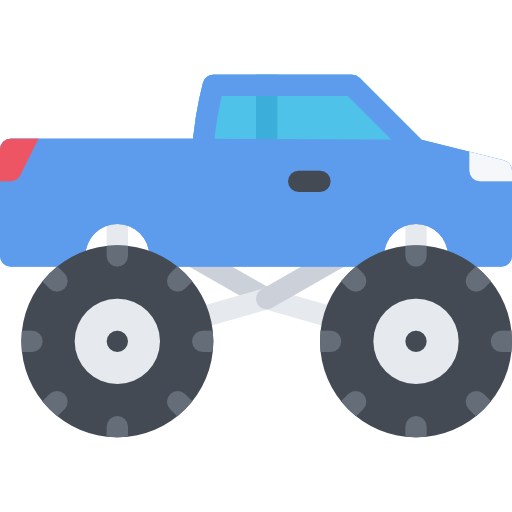 offroad Coloring Flat icon