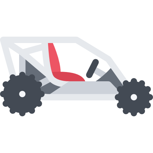 buggy Coloring Flat icon
