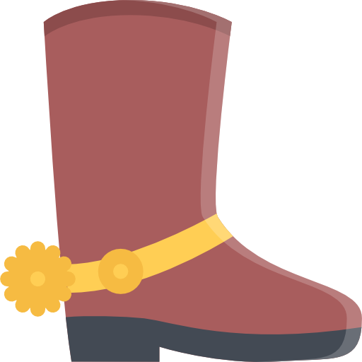 stiefel Coloring Flat icon