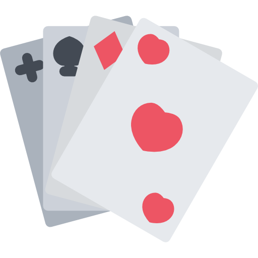 Poker Coloring Flat icon