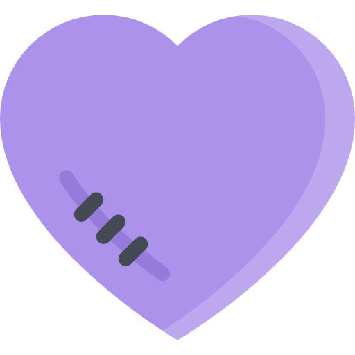 hart Coloring Flat icoon