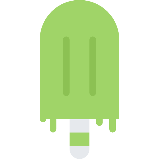Ice pop Coloring Flat icon
