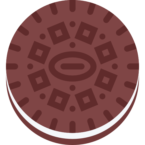 galleta Coloring Flat icono