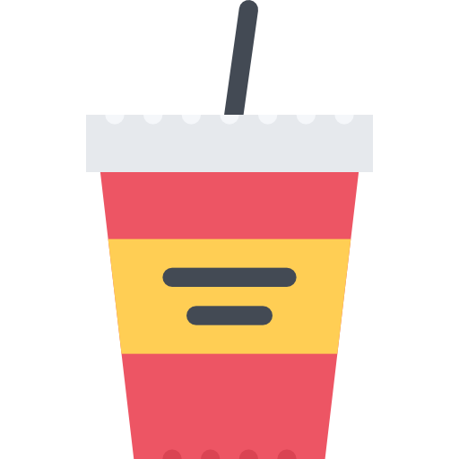 soda Coloring Flat icono