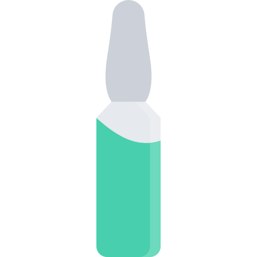 ampoul Coloring Flat icon