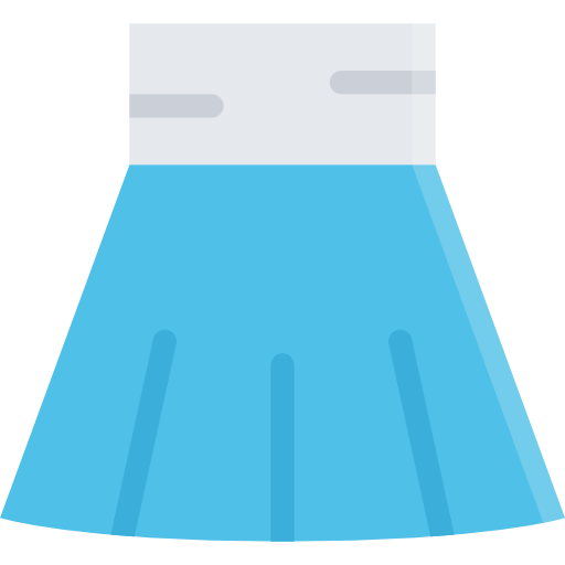 スカート Coloring Flat icon
