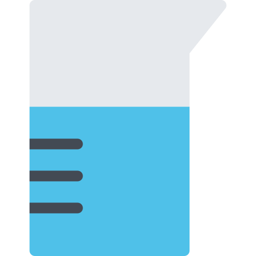 becherglas Coloring Flat icon