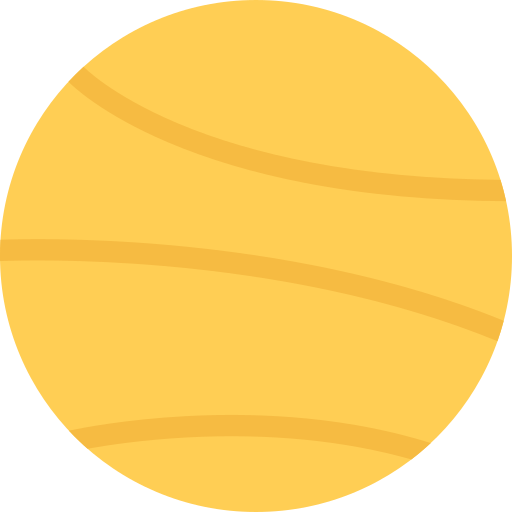 금성 Coloring Flat icon