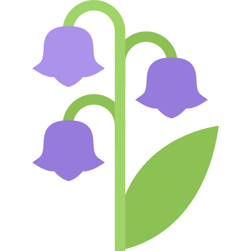 Flower Coloring Flat icon