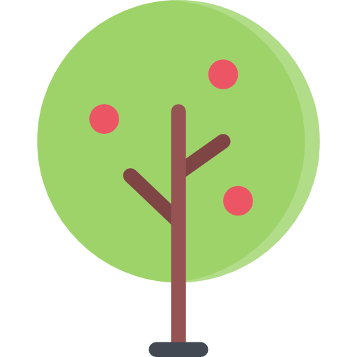 apfelbaum Coloring Flat icon