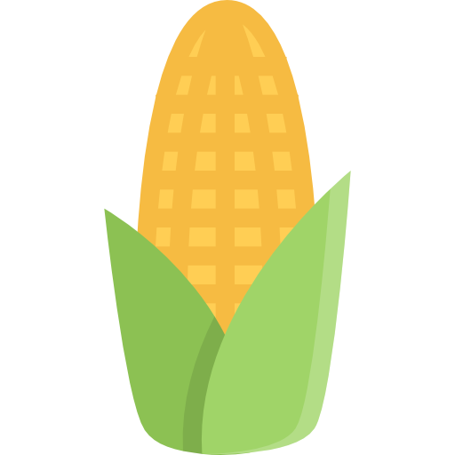 maíz Coloring Flat icono
