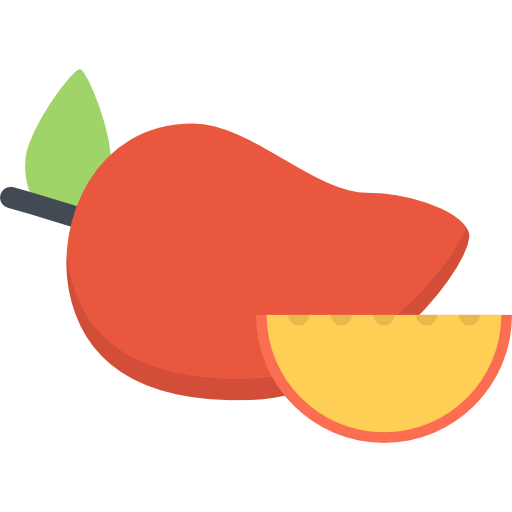 マンゴー Coloring Flat icon