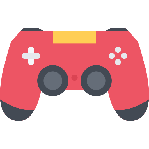ゲームパッド Coloring Flat icon
