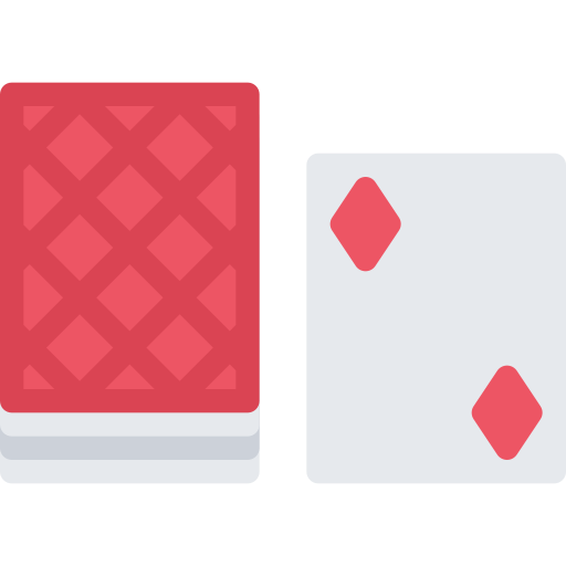 póker Coloring Flat icono