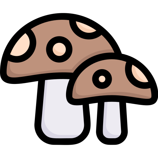 Mushrooms Generic Outline Color icon