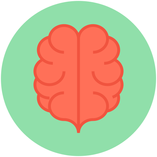 cérebro humano Generic Circular Ícone