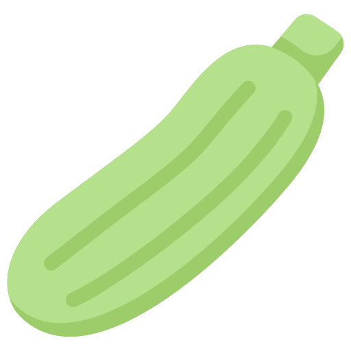 courgette Generic Flat icoon