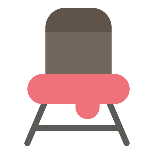 chaise Flatart Icons Flat Icône