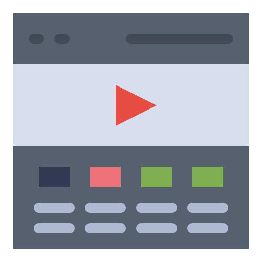 Video Flatart Icons Flat icon