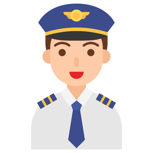 piloto Generic Flat icono