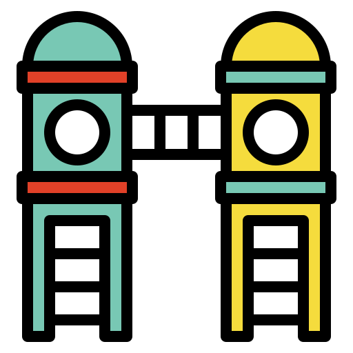 遊び場 Generic Outline Color icon