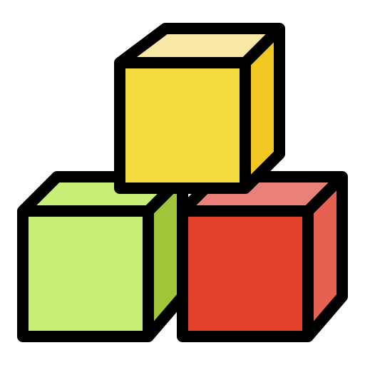 blok Generic Outline Color ikona