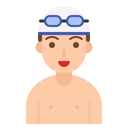 nadador Generic Flat icono