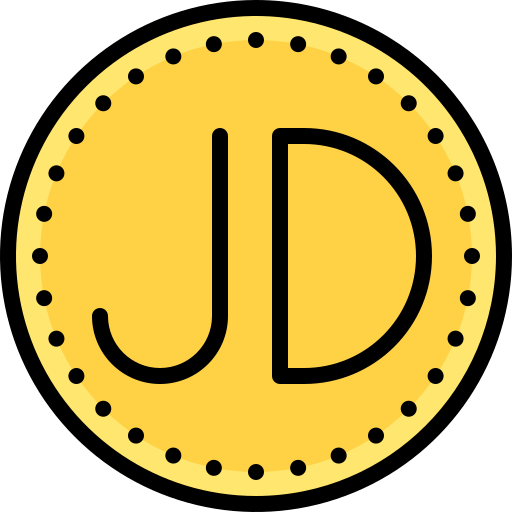 dinar Generic Outline Color icon