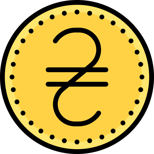 hryvnia Generic Outline Color icono