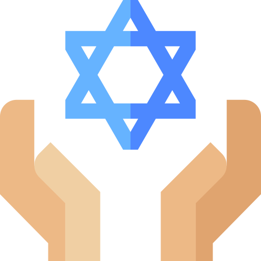 Judaism Basic Straight Flat icon