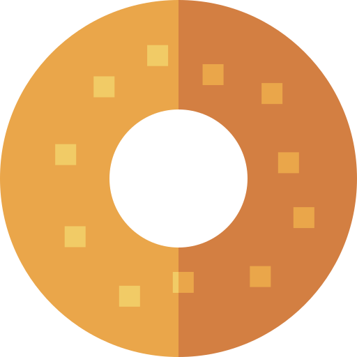 rosquilla Basic Straight Flat icono