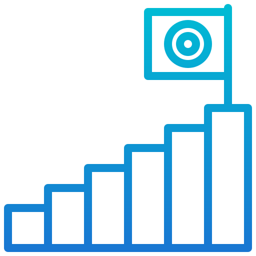 Goal Generic Gradient icon