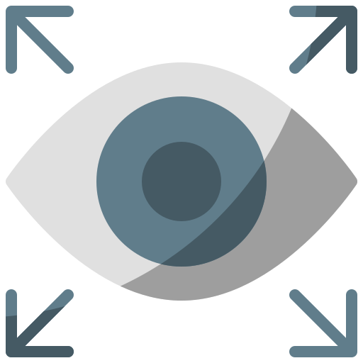 visión Generic Flat icono
