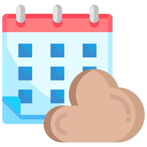 Calendar Justicon Flat icon