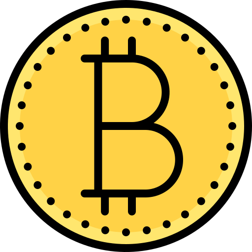 bitcoin Generic Outline Color icoon