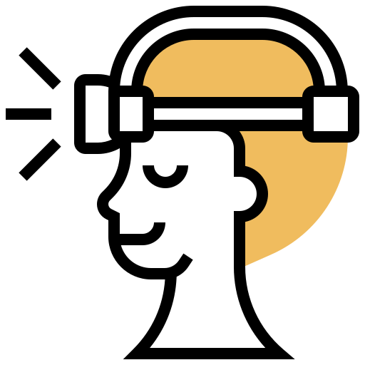 ヘッドランプ Meticulous Yellow shadow icon