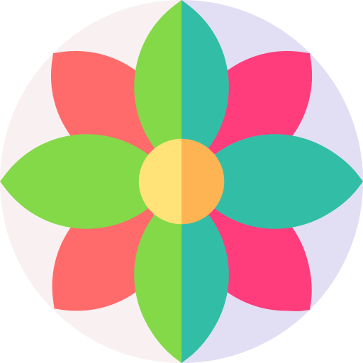 Mandala Basic Straight Flat icon