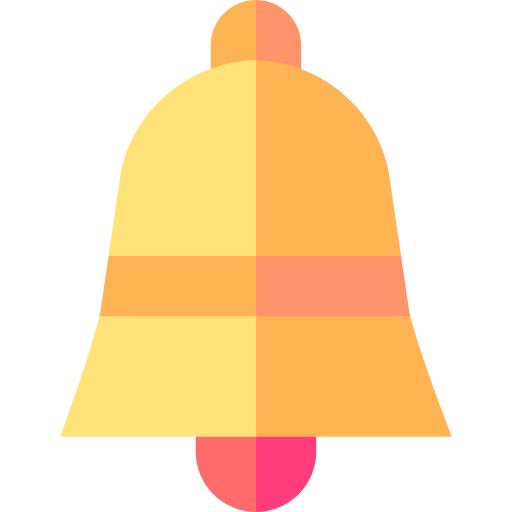 ベル Basic Straight Flat icon