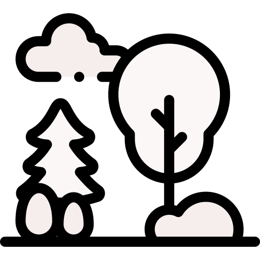 garten Detailed Rounded Lineal color icon
