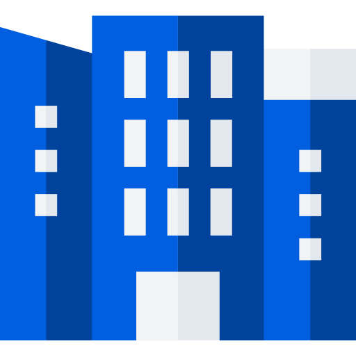 edificio Basic Straight Flat icono