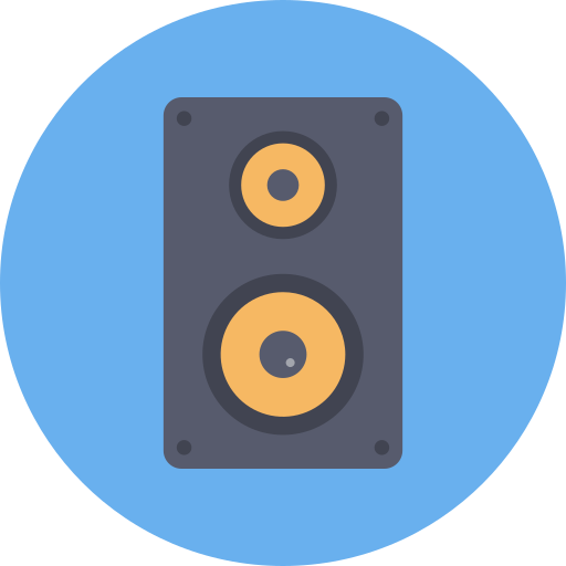 拡声器 Dinosoft Circular icon