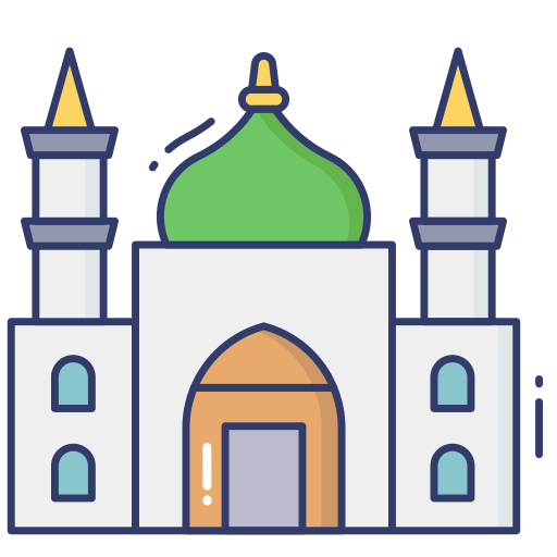 moschee Dinosoft Lineal Color icon