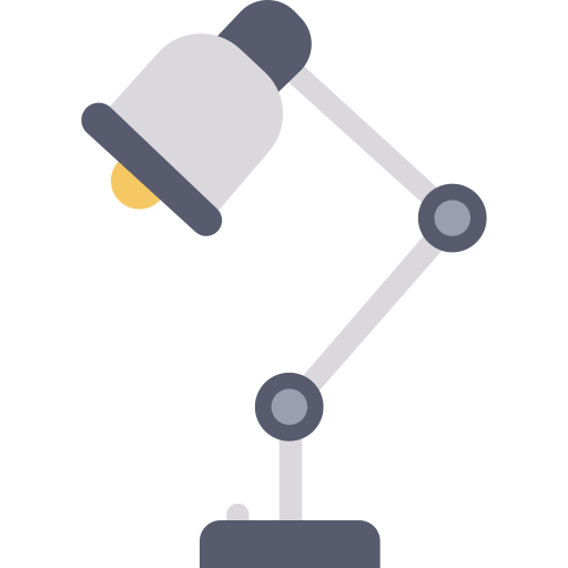 lámpara de mesa Dinosoft Flat icono